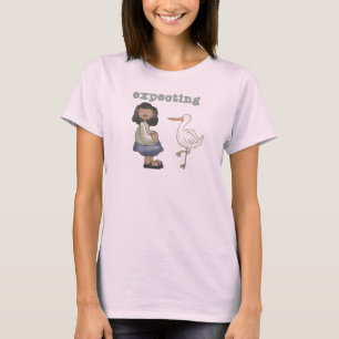 Camiseta Esperando - Mamá afroamericana será y se hundirá