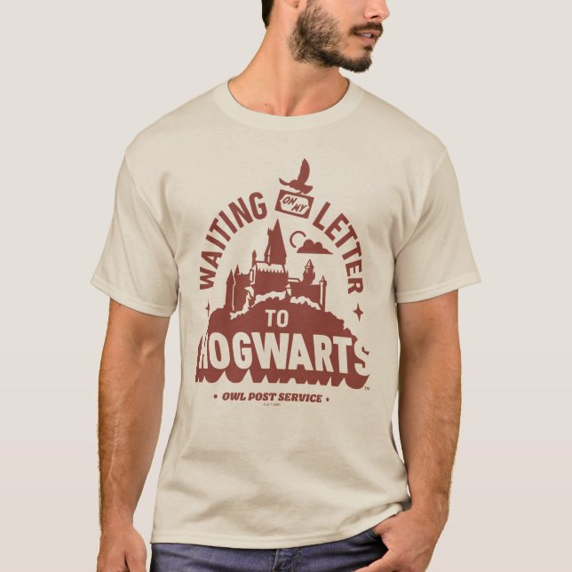 Camiseta Esperando mi Carta de HOGWARTS™ (Anverso)