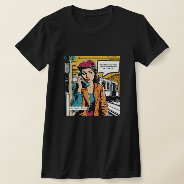 Camiseta Esperando o Trêm - Minas Gerais, Brasil (Distribución)