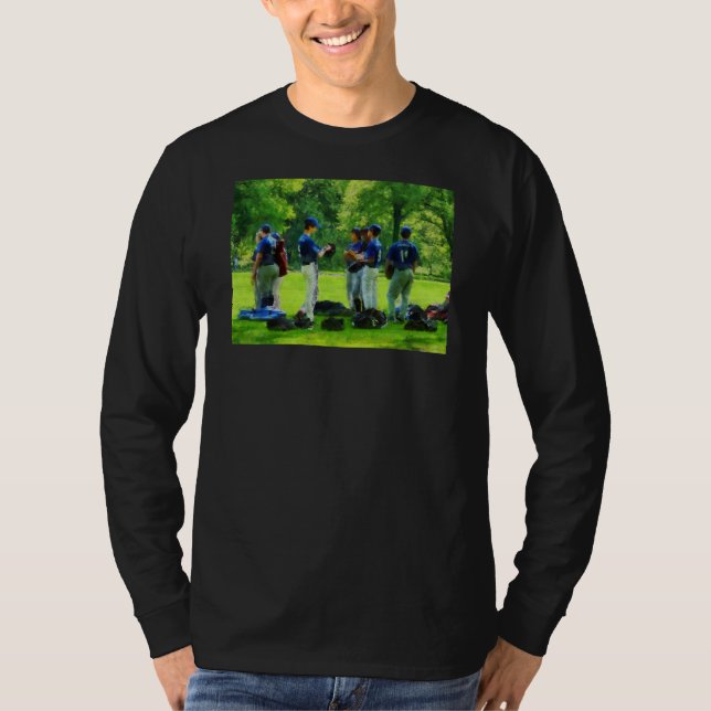 Camiseta Esperando para batear (Anverso)