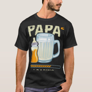 Camiseta Esperando que papá sea el futuro segundo abuelo