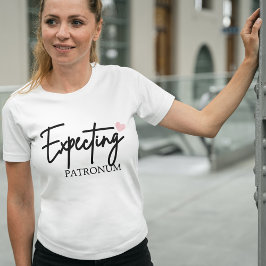 Camiseta Esperando Regalo De Patronum Mom Y Embarazo De Muj