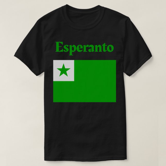 Camiseta Esperanto (Diseño del anverso)