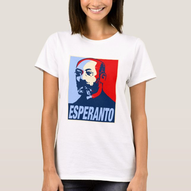 Camiseta Esperanto L L Zamenhof Hope Inspired Gift Idea T-S (Anverso)