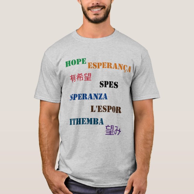 Camiseta Esperanza (Anverso)