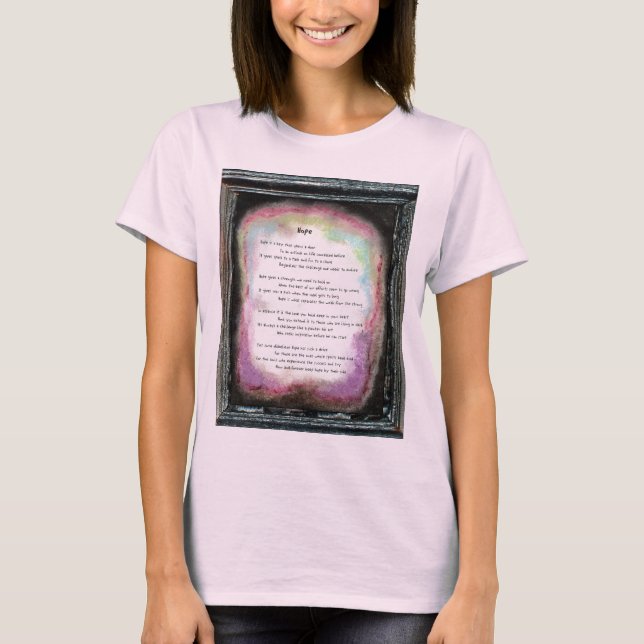 Camiseta Esperanza (Anverso)