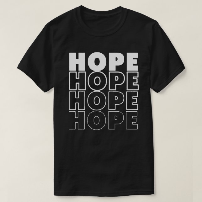 Camiseta esperanza (Diseño del anverso)
