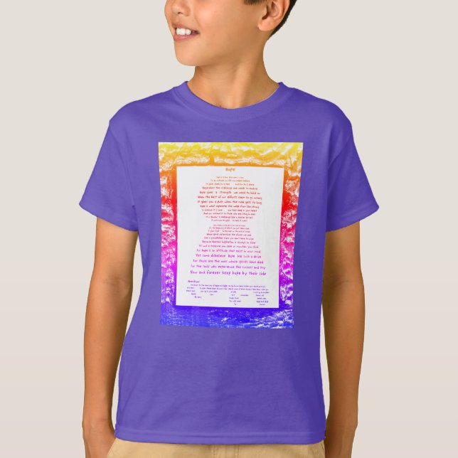 Camiseta Esperanza (Anverso)