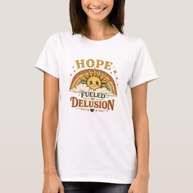 CAMISETA ESPERANZA ALIMENTADA POR ILUSIÓN (Anverso)