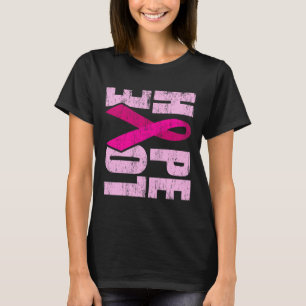 Camiseta ESPERANZA AMAR EL Cáncer de Mama Conciencia Día Mu