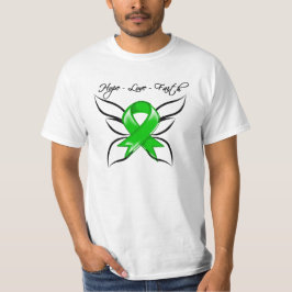Camiseta Esperanza Amor Fe Mariposa - Parálisis cerebral