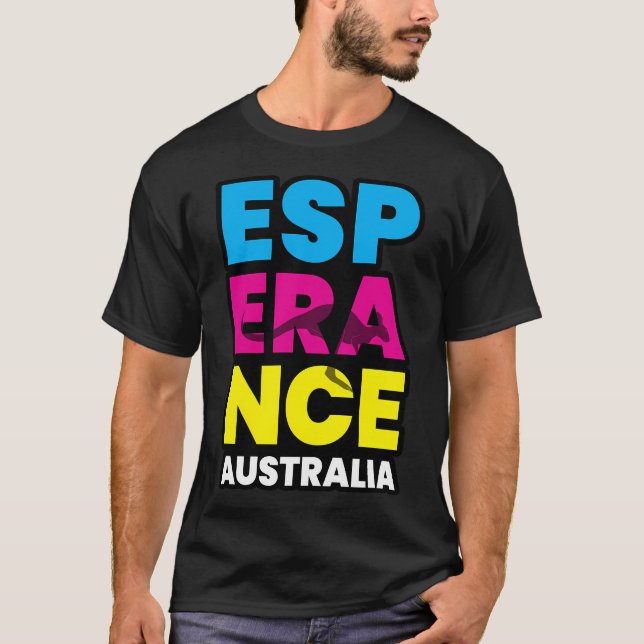 Camiseta Esperanza Australia Oeste de Australia Coloroso (Anverso)