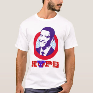 Camiseta Esperanza/bombo de Obama