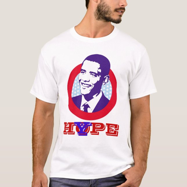 Camiseta Esperanza/bombo de Obama (Anverso)