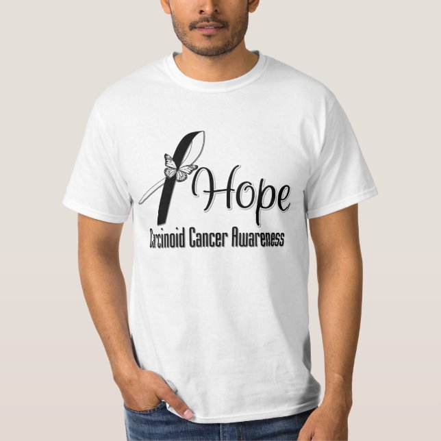 Camiseta ESPERANZA carcinoide del cáncer (Anverso)
