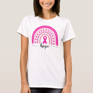 Camiseta Esperanza, Cinta de Cáncer de Mama, Rosa Octubre