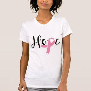 Camiseta Esperanza Cinta rosa para la Concienciación sobre