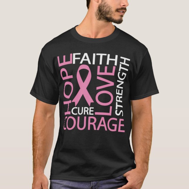 Camiseta Esperanza Citas de Cáncer de Mama (Anverso)
