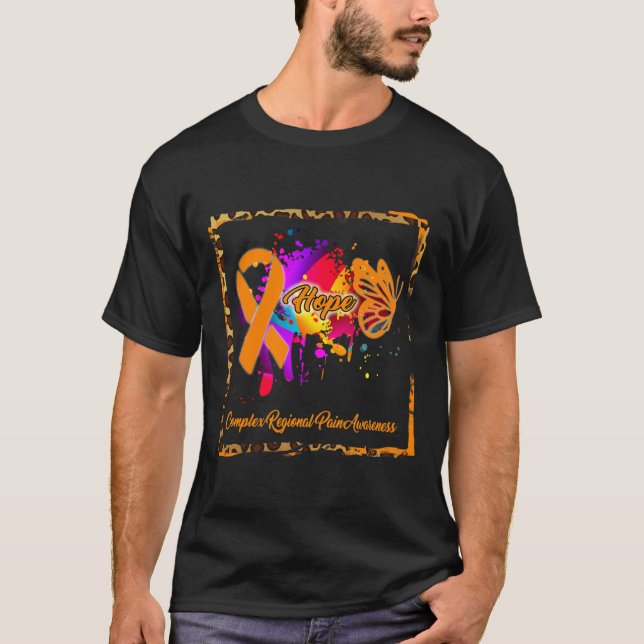 Camiseta Esperanza Compleja Síndrome de Dolor Regional Crít (Anverso)