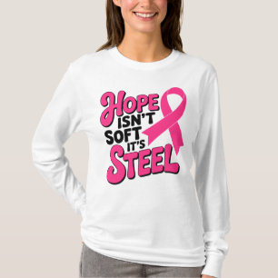 Camiseta ESPERANZA Conciencia sobre el cáncer de mama Lucha