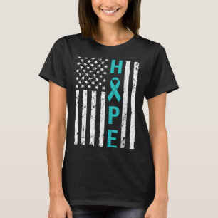 Camiseta Esperanza Concienciación Sobre El Cáncer Cervical