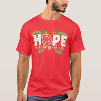 Camiseta Esperanza Concienciación sobre el cáncer de cerebr