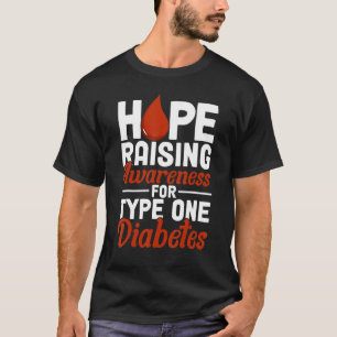 Camiseta Esperanza creando conciencia sobre la diabetes