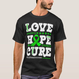Camiseta Esperanza Cure Warrior Apoyo a la Concienciación s