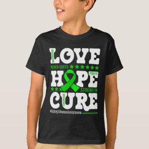 Camiseta Esperanza Cure Warrior Apoyo a la Concienciación s