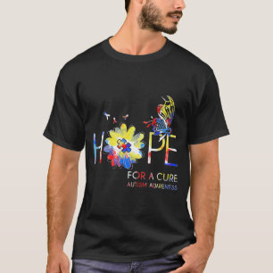 Camiseta Esperanza De Cure Autistic Awarenes Regalos De Cin