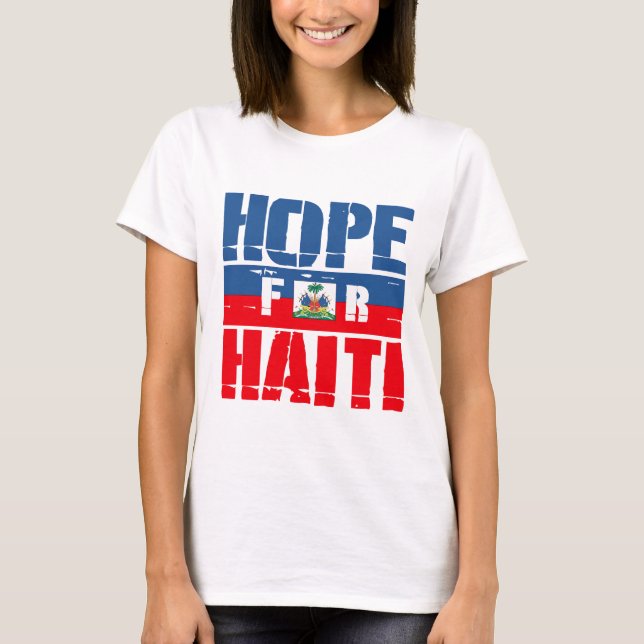 Camiseta Esperanza de Haití (Anverso)
