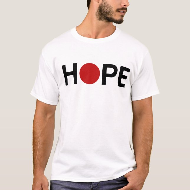 Camiseta Esperanza de Japón (Anverso)