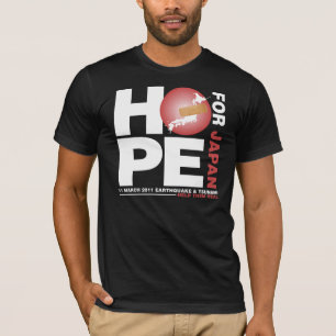 CAMISETA ESPERANZA DE JAPÓN - AYÚDELES PARA CURAR (LA