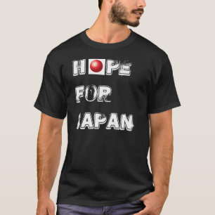Camiseta Esperanza de Japón en negro