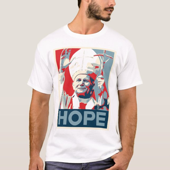 Camiseta Esperanza de Juan Pablo II (Anverso)