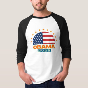 Camiseta Esperanza de la bandera estadounidense de Obama 20