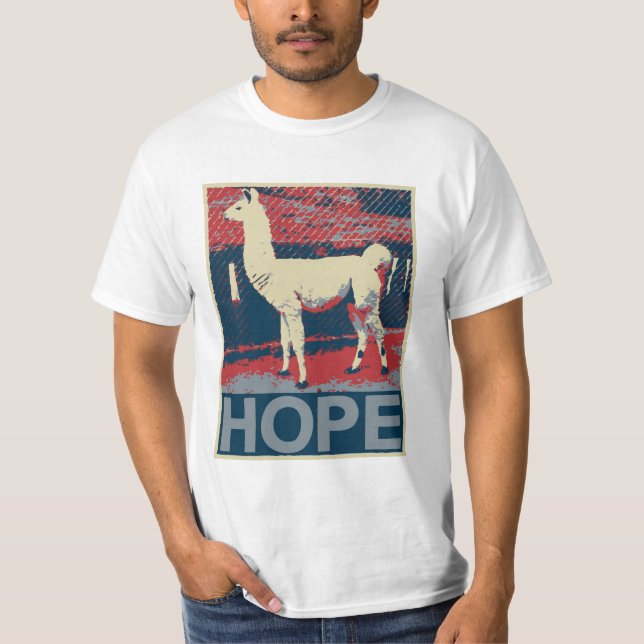Camiseta Esperanza de la llama (Anverso)