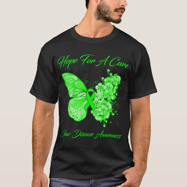 Camiseta Esperanza De Las Mariposas Para Una Conciencia De  (Anverso)