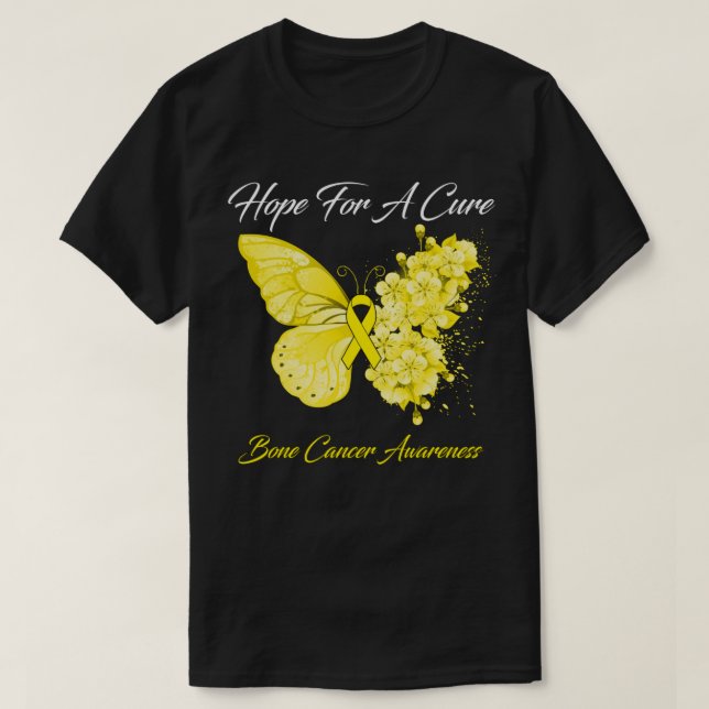 Camiseta Esperanza de las Mariposas Para Una Concienciación (Diseño del anverso)
