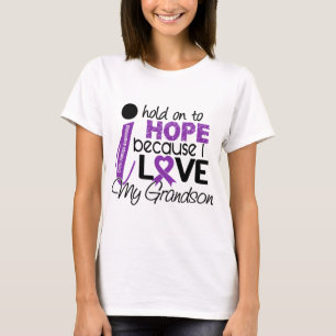 Camiseta Esperanza de mi fibrosis quística del nieto