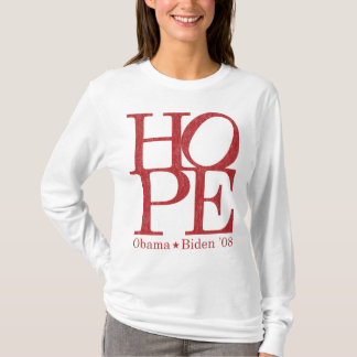 Camiseta Esperanza de Obama Biden retra