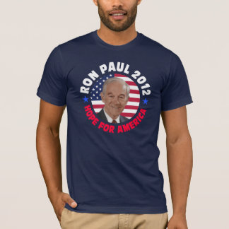 Camiseta Esperanza de Ron Paul de América