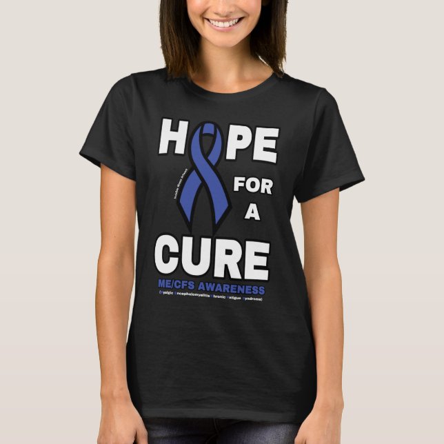 Camiseta Esperanza De Un Cure...ME/CFS (Anverso)