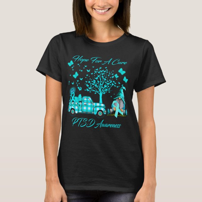 Camiseta Esperanza De Una Conciencia De La Cure PTSD (Anverso)