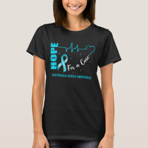Camiseta Esperanza De Una Cura Miastenia Gravis Awareness S