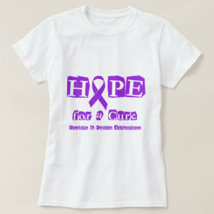 Camiseta Esperanza de una curación para Crohn y la colitis