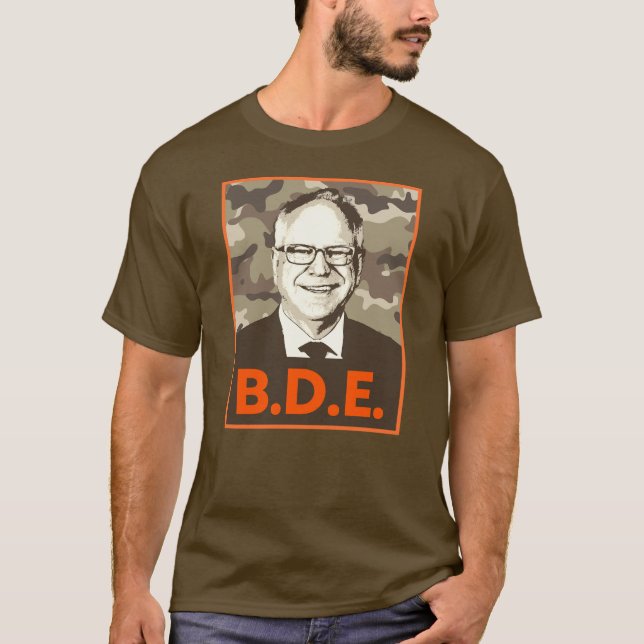 Camiseta Esperanza del BDE en el camuflaje (Anverso)