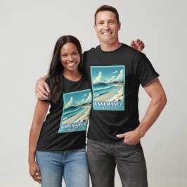 Camiseta Esperanza en Australia Occidental Retro Skyline