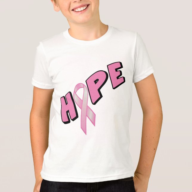 Camiseta Esperanza en el cáncer de mama (Anverso)