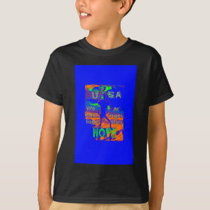 Camiseta Esperanza en Estados Unidos: Un diseño patriótico 